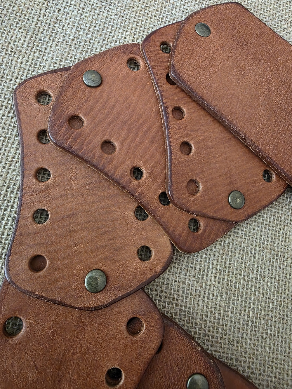 Gail Labelle Vintage Leather Belt 1970s–1990s - Picture 13 of 16